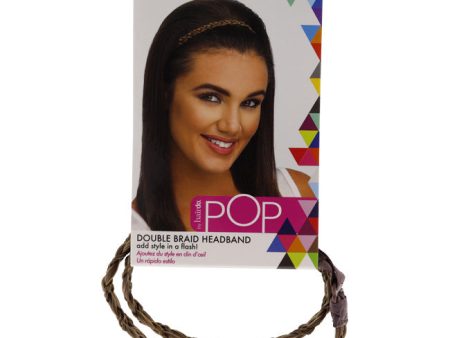 Hairdo Pop Double Braid Headband - R1416T Buttered Toast by Hairdo for Women - 1 Pc Hair Band Hot on Sale