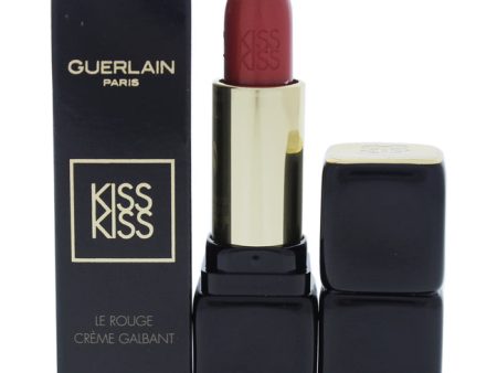 Guerlain KissKiss Shaping Cream Lip Colour - # 320 Red Insolence by Guerlain for Women - 0.12 oz Lipstick on Sale