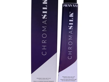 Pravana ChromaSilk Creme Hair Color - 6.3 Dark Golden Blonde by Pravana for Unisex - 3 oz Hair Color Fashion