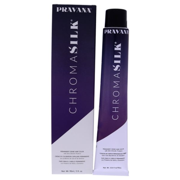 Pravana ChromaSilk Creme Hair Color - 6.3 Dark Golden Blonde by Pravana for Unisex - 3 oz Hair Color Fashion