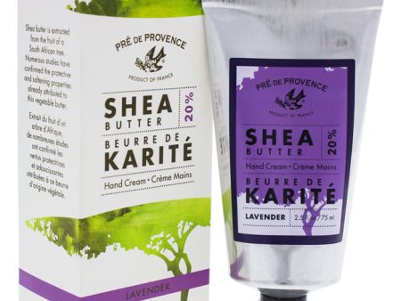 Pre De Provence Shea Butter Hand Cream - Lavender by Pre De Provence for Unisex - 2.5 oz Hand Cream Fashion