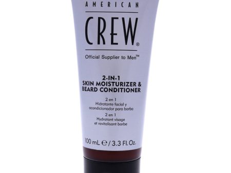 American Crew 2-In-1 Skin Moisturizer and Beard Conditioner by American Crew for Men - 3.3 oz Conditioner Online now