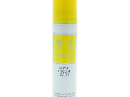 Yardley London Royal English Daisy by Yardley London for Women - 2.6 oz Deodorant Body Spray For Discount