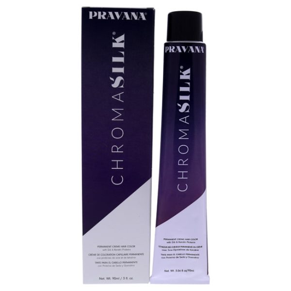 Pravana ChromaSilk Creme Hair Color - 5.31 Light Golden Ash Brown by Pravana for Unisex - 3 oz Hair Color For Cheap