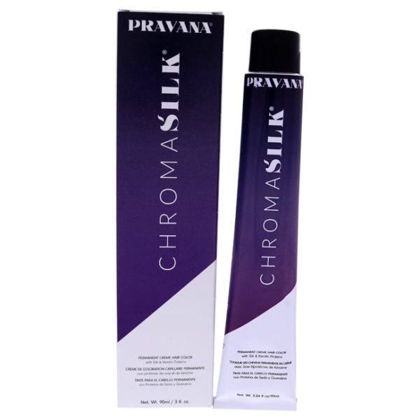 Pravana ChromaSilk Creme Hair Color - 7.5 Mahogany Blonde by Pravana for Unisex - 3 oz Hair Color Sale