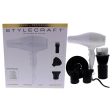 StyleCraft Tri-Plex 3000 Professional Hair Dryer - White by StyleCraft for Unisex - 1 Pc Hair Dryer Online now