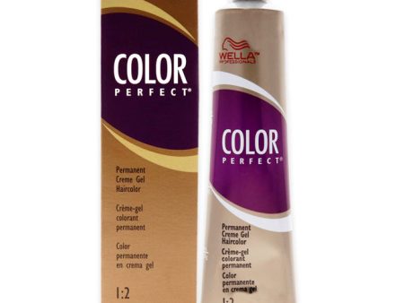 Wella Color Perfect Permanent Creme Gel Haircolor - 10N Very Light Blonde by Wella for Unisex - 2 oz Hair Color Online Sale