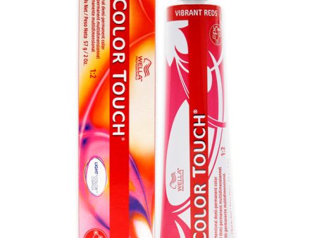 Wella Color Touch Demi-Permanent Color - 66 45 Dark Blonde -Intense Red Red-Violet by Wella for Unisex - 2 oz Hair Color Sale