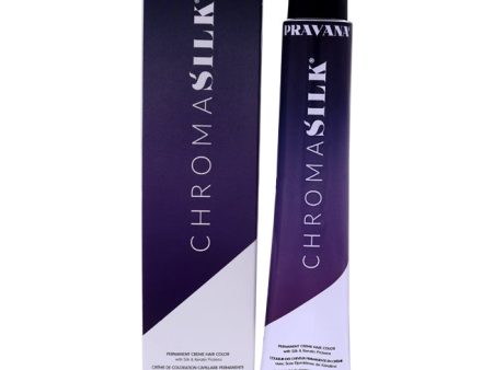 Pravana ChromaSilk Creme Hair Color - 6.45 Dark Copper Mahogany Blonde by Pravana for Unisex - 3 oz Hair Color For Cheap