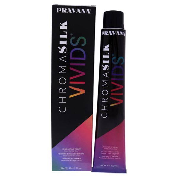 Pravana ChromaSilk Vivids Long-Lasting Vibrant Color - Clear-Dilute by Pravana for Unisex - 3 oz Hair Color For Sale