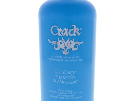 Crack Clean and Soaper Shampoo by Crack for Women - 33.8 oz Shampoo Sale