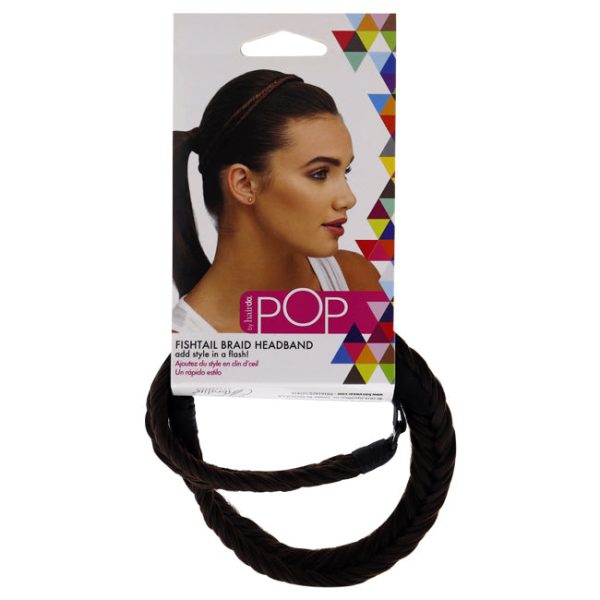 Hairdo Pop Fishtail Braid Headband - R6 Dark Chocolate by Hairdo for Women - 1 Pc Hair Band Online now