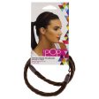 Hairdo Pop Fishtail Braid Headband - R10 Chestnut by Hairdo for Women - 1 Pc Hair Band Supply