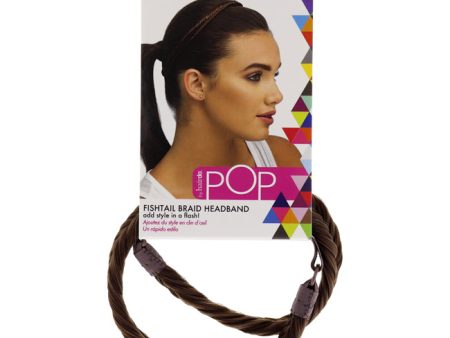 Hairdo Pop Fishtail Braid Headband - R10 Chestnut by Hairdo for Women - 1 Pc Hair Band Supply