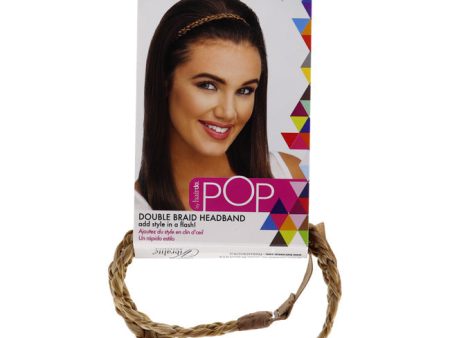 Hairdo Pop Double Braid Headband - R25 Ginger Blonde by Hairdo for Women - 1 Pc Hair Band For Cheap