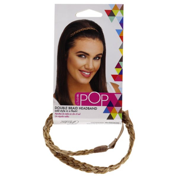 Hairdo Pop Double Braid Headband - R25 Ginger Blonde by Hairdo for Women - 1 Pc Hair Band For Cheap