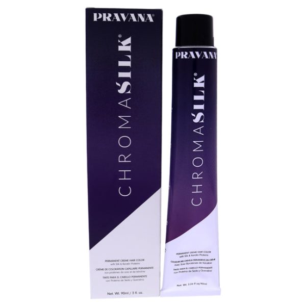 Pravana ChromaSilk Creme Hair Color - 4N Brown by Pravana for Unisex - 3 oz Hair Color Sale