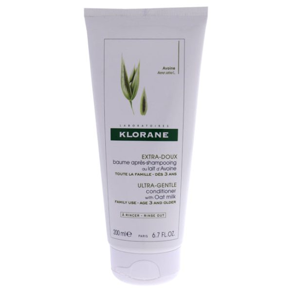 Klorane Ultra Gentle Conditioner with Oat Milk by Klorane for Women - 6.7 oz Conditioner Online now