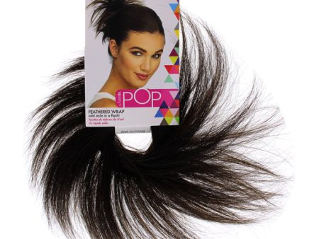 Hairdo Pop Feather Wrap - R6 Dark Chocolate by Hairdo for Women - 1 Pc Hair Wrap Online now