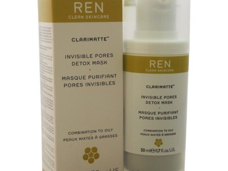 REN Clarimatte Invisible Pores Detox Mask by REN for Unisex - 1.7 oz Mask For Sale