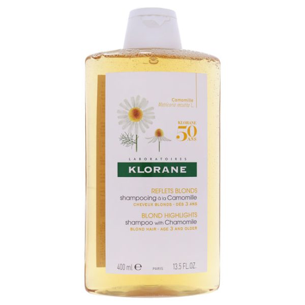 Klorane Blond Highlights Shampoo with Chamomile by Klorane for Women - 13.5 oz Shampoo For Cheap