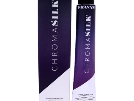 Pravana ChromaSilk Creme Hair Color - 4.20 Bright Beige Brown by Pravana for Unisex - 3 oz Hair Color For Sale