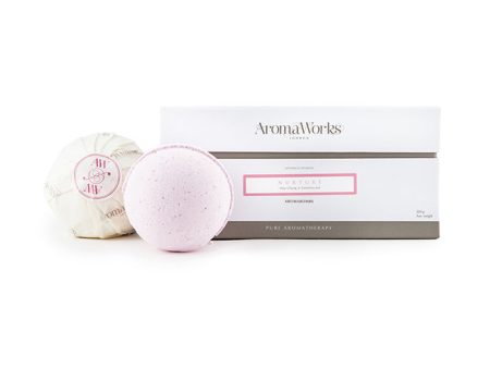 Aromaworks Nurture AromaBomb Duo by Aromaworks for Unisex - 2 x 8.81 oz Bath Bomb Hot on Sale