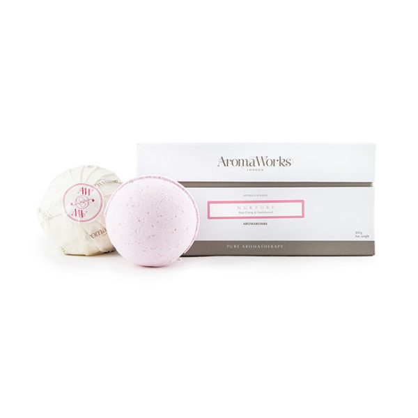 Aromaworks Nurture AromaBomb Duo by Aromaworks for Unisex - 2 x 8.81 oz Bath Bomb Hot on Sale