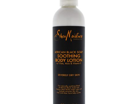 Shea Moisture African Black Soap Soothing Body Lotion by Shea Moisture for Unisex - 8 oz Body Lotion For Discount