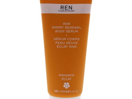 REN AHA Smart Renewal Body Serum by REN for Unisex - 6.8 oz Serum Online now