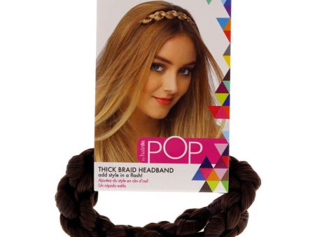 Hairdo Pop Thick Braid Headband - R10 Chestnut by Hairdo for Women - 1 Pc Hair Band Online Sale