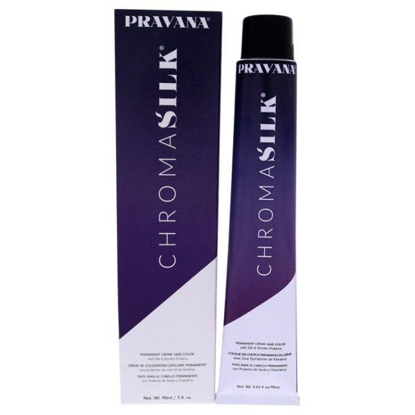 Pravana ChromaSilk Creme Hair Color - 9.13 Very Light Ash Golden Blonde by Pravana for Unisex - 3 oz Hair Color Cheap