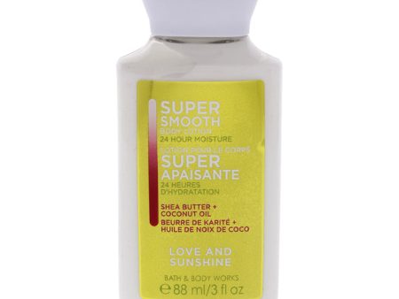 Bath and Body Works Love and Sunshine by Bath and Body Works for Women - 3 oz Body Lotion Online Hot Sale