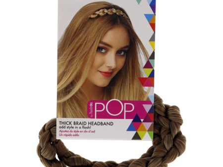 Hairdo Pop Thick Braid Headband - R1416T Buttered Toast by Hairdo for Women - 1 Pc Hair Band Online now