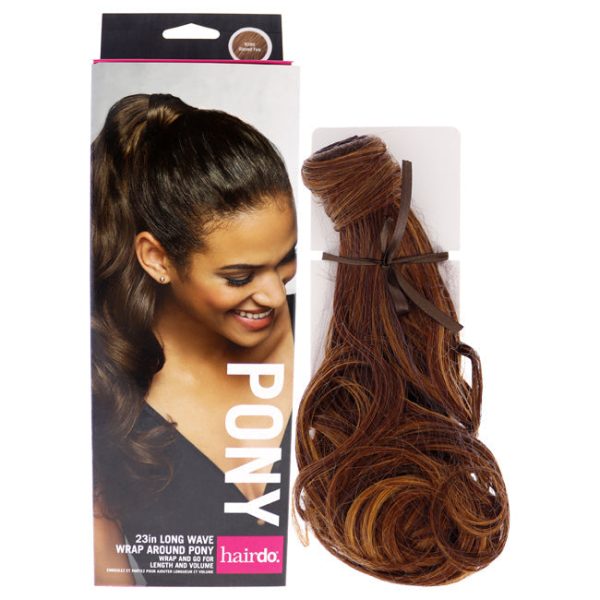 Hairdo Wave Wrap Around Pony - R28S Glazed Fire by Hairdo for Women - 23 Inch Hair Extension For Discount