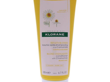 Klorane Blond Highlights Conditioner with Chamomile by Klorane for Women - 6.7 oz Conditioner Discount