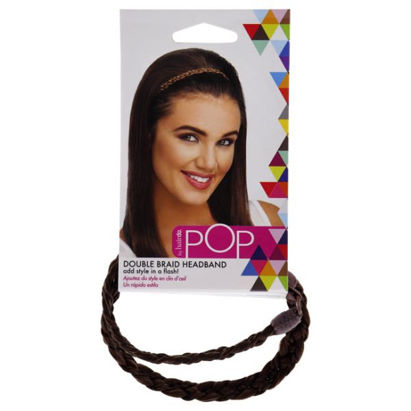 Hairdo Pop Double Braid Headband - R6 30H Chocolate Copper by Hairdo for Women - 1 Pc Hair Band Sale