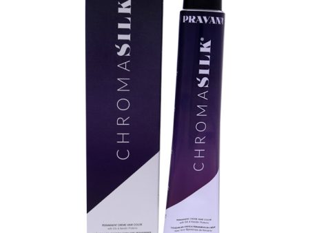 Pravana ChromaSilk Creme Hair Color - 5.7 Light Violet Brown by Pravana for Unisex - 3 oz Hair Color Cheap