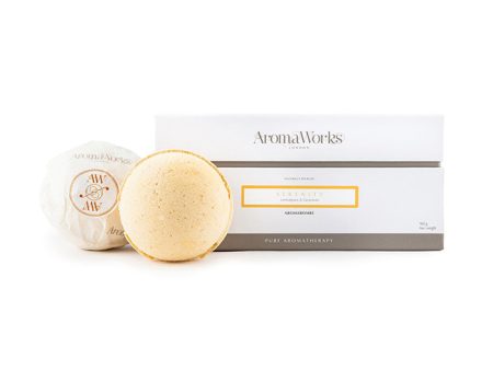 Aromaworks Serenity AromaBomb Duo by Aromaworks for Unisex - 2 x 8.81 oz Bath Bomb For Discount