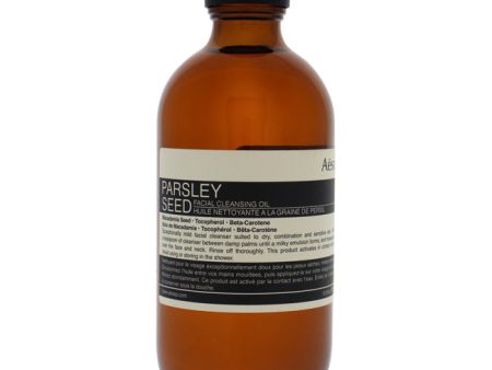 Aesop Parsley Seed Facial Cleansing Oil by Aesop for Unisex - 6.8 oz Cleanser Cheap