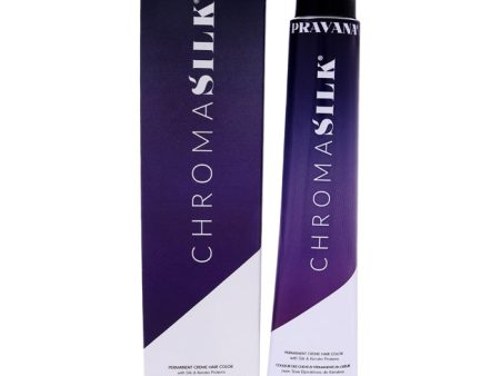 Pravana ChromaSilk Creme Hair Color - 4.3 Golden Brown by Pravana for Unisex - 3 oz Hair Color For Discount