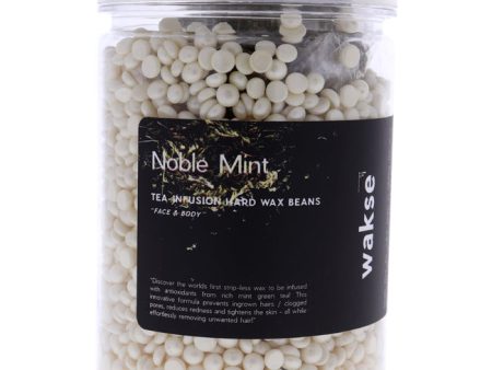 Wakse Noble Mint Hard Wax Beans by Wakse for Unisex - 10 oz Wax Sale