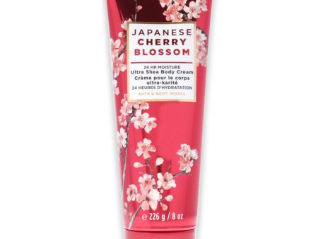 Bath and Body Works Japanese Cherry Blossom by Bath and Body Works for Women - 8 oz Body Cream Sale