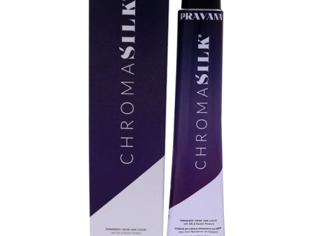 Pravana ChromaSilk Creme Hair Color - 5.62 Light Red Beige Brown by Pravana for Unisex - 3 oz Hair Color For Discount