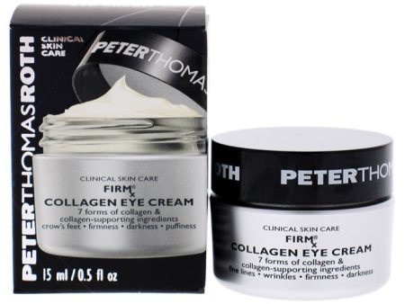 Peter Thomas Roth Firmx Collagen Eye Cream by Peter Thomas Roth for Unisex - 0.5 oz Cream For Sale