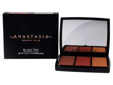 Anastasia Beverly Hills Blush Trio - Peachy Love by Anastasia Beverly Hills for Women - 0.11 oz Blush Supply