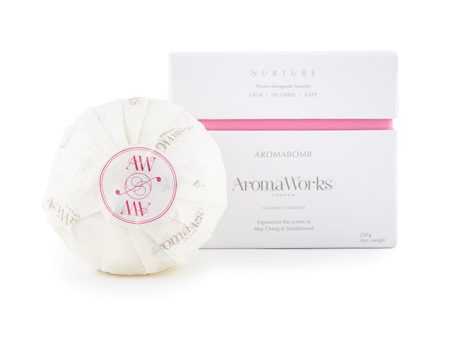 Aromaworks Nurture AromaBomb Single by Aromaworks for Unisex - 8.81 oz Bath Bomb Hot on Sale