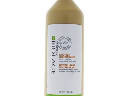 Matrix Biolage Raw Nourish Conditioner by Matrix for Unisex - 33.8 oz Conditioner For Discount