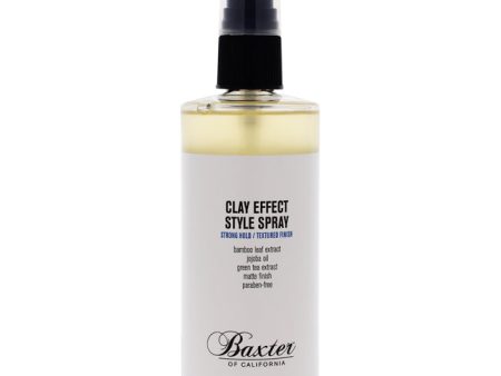 Baxter Of California Clay Effect Style Spray by Baxter Of California for Men - 4 oz Hairspray on Sale