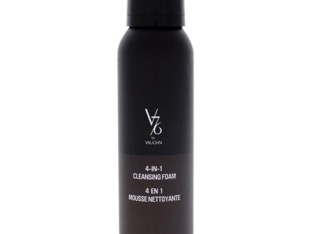 V76 by Vaughn 4-In-1 Cleansing Foam by V76 by Vaughn for Unisex - 3.4 oz Cleanser Online Sale